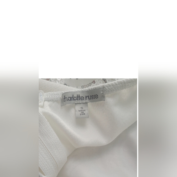 Charlotte Russe White Halter Jumpsuit - Picture 4 of 8